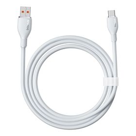 Baseus 1.2 mt Beyaz Pudding USB-A to Type-C Hızlı Şarj Kablosu
