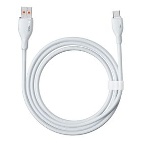 Baseus 1.2 mt Beyaz Pudding USB-A to Type-C Hızlı Şarj Kablosu