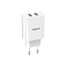 Baseus 10.5W Siyah Speed Mini Dual Seyahat Şarjı