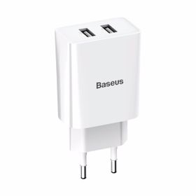 Baseus 10.5W Siyah Speed Mini Dual Seyahat Şarjı