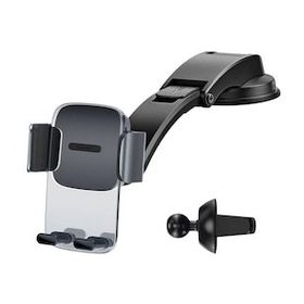 Baseus 2 In 1 Torpido Üstü Ve Havalandırma Araç İçi Telefon Tutucu