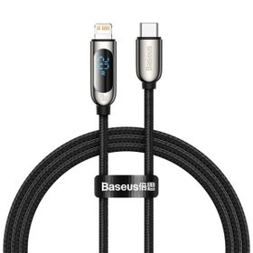 Baseus 20W Dijital Göstergeli Type-C to Lightning Hızlı Şarj Kablosu