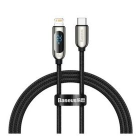 Baseus 20W Dijital Göstergeli Type-C to Lightning Hızlı Şarj Kablosu