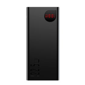 Baseus Adaman Metal Overseas Edition 20.000 mAh Dijital Display Siyah Powerbank