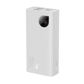 Baseus Adaman2 Digital Display 10.000 mAh 30W Beyaz Powerbank