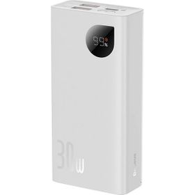 Baseus Adaman2 Digital Display 10.000 mAh 30W Beyaz Powerbank