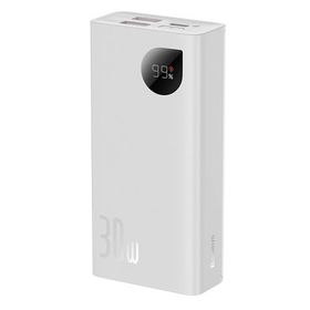 Baseus Adaman2 Digital Display 10.000 mAh 30W Beyaz Powerbank