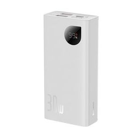 Baseus Adaman2 Digital Display 10.000 mAh 30W Beyaz Powerbank