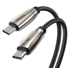 Baseus AITA Type C PD 2.0 60 W Led Işıklı 1 m Hızlı Şarj Kablosu