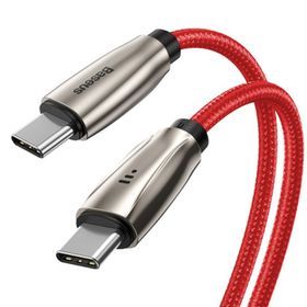 Baseus AITA Type C PD 2.0 60 W Led Işıklı 1 m Hızlı Şarj Kablosu