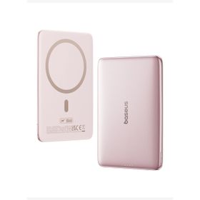 Baseus AM41 Picogo 5000 mAh Magsafe Pembe Kablosuz Powerbank