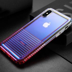 Baseus Apple iPhone XR Colorful Airbag Silikon Pembe Kılıf
