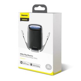 Baseus Aurora Electric QC 3.0 Wireless Kablosuz Şarj Araç Tutucu