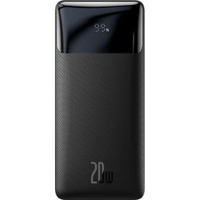 Baseus Bipow Overseas Edition Dijital Ekranlı 20W 20.000 mAh Siyah Powerbank