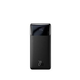 Baseus Bipow Overseas Edition Dijital Ekranlı 20W 20.000 mAh Siyah Powerbank