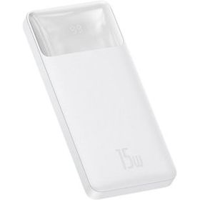 Baseus Bipow Pro Overseas 10.000 Mah 20W Dijital Ekranlı Beyaz Powerbank Teşhir Outlet