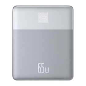 Baseus Blade2 65W 12.000 mAh Dijital Ekranlı PD Gümüş Powerbank