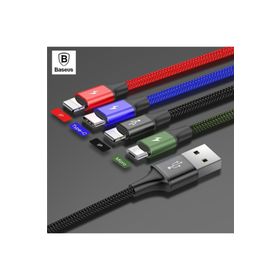 Baseus CA1T4-A01 Fast 4 in 1 Lightning Şarj Kablosu