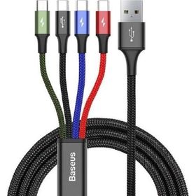 Baseus CA1T4-A01 Fast 4 in 1 Lightning Şarj Kablosu