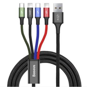 Baseus CA1T4-A01 Fast 4 in 1 Lightning Şarj Kablosu