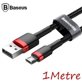 Baseus Cafule 2.4A Micro USB Gri 1 m Şarj Kablosu