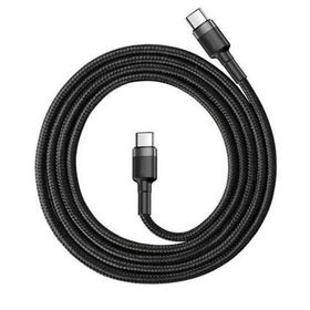 Baseus Cafule 20W Type-C to Type-C PD 1 mt Siyah Şarj Data Kablo
