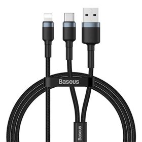 Baseus Cafule 2in1 Type C Pd hızlı Şarj+iphone Hızlı Usb Şarj Kablosu