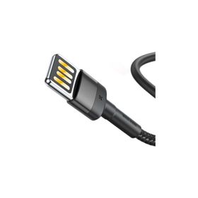 Baseus Cafule CALKLF-HG1 2 mt Gri-Siyah Kablo