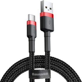 Baseus Cafule Kırmızı 1 mt Şarj & Data Aktarımı Kablosu
