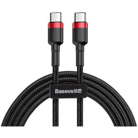 Baseus Cafule Kırmızı 1 mt Şarj & Data Aktarımı Kablosu