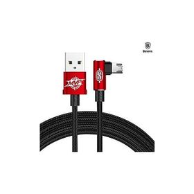 Baseus Cafule Kırmızı Micro USB 1 m 2.4 A Hızlı Şarj Halat USB Kablo