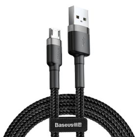 Baseus Cafule Kırmızı Micro USB 1 m 2.4 A Hızlı Şarj Halat USB Kablo