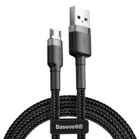 Baseus Cafule Kırmızı Micro USB 1 m 2.4 A Hızlı Şarj Halat USB Kablo
