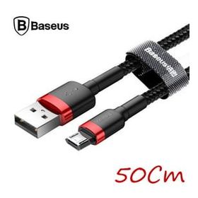 Baseus Cafule Micro Usb 0.50 Kısa 2.4a Hızlı Halat Usb Kablo Şarj Kablosu