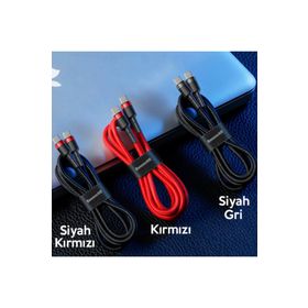 Baseus Cafule Series Type-C Pd2.0 60w Qc3.0 2 m Şarj Kablosu Catklf