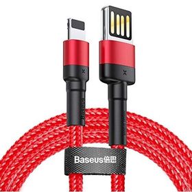 Baseus Cafule Special Edition Kırmızı 1 mt 2.4 A Şarj & Data Aktarım Kablosu