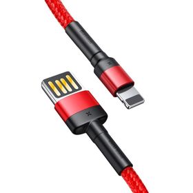 Baseus Cafule Special Edition Kırmızı 1 mt 2.4 A Şarj & Data Aktarım Kablosu