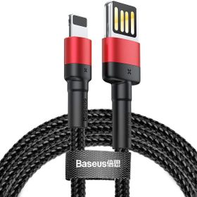 Baseus Cafule Special Edition Kırmızı 1 mt 2.4 A Şarj & Data Aktarım Kablosu