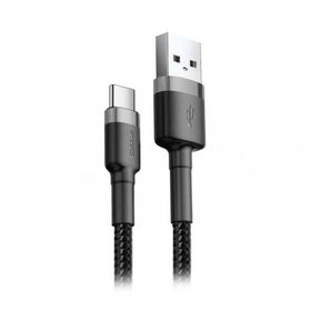 Baseus Cafule Type-C 3A Kırmızı 1 m Data Şarj Kablosu