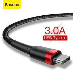 Baseus Cafule Usb Type C 1 Metre 3.0A Hızlı Şarj Halat Usb Kablo
