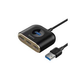 Baseus CAHUB-AY01 Square round 4 in 1 1 m Siyah USB HUB Adaptör