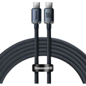 Baseus CAJY000701 100W 200 cm Siyah Type-C Şarj Kablosu
