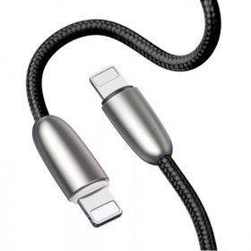 Baseus CALHJ-B01 Torch 1.5A 2 Metre Siyah iPhone Lightning Şarj ve Data Kablosu