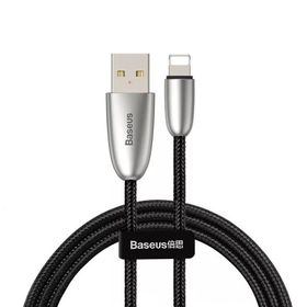 Baseus CALHJ-B01 Torch 1.5A 2 Metre Siyah iPhone Lightning Şarj ve Data Kablosu