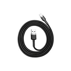 Baseus CALKLF-GG1 Cafule 2.4 A 1 Metre Şarj Kablosu Gri Lightning