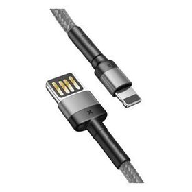 Baseus CALKLF-GG1 Gri-Siyah Cafule 1mt USB Kablo