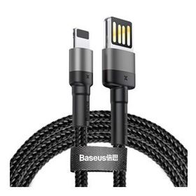 Baseus CALKLF-GG1 Gri-Siyah Cafule 1mt USB Kablo