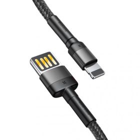 Baseus CALKLF-GG1 Gri-Siyah Cafule 1mt USB Kablo