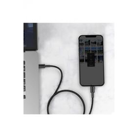 Baseus CATLWJ-01 Tungsten Gold 1 m Siyah Type-C to Lightning 20W Kablo
