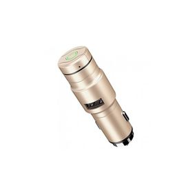Baseus CCBKER-0V Intelligent Gold Araç Şarj Cihazı ve Bluetooth Kulaklık